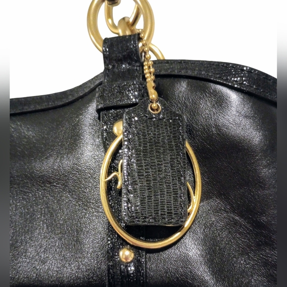 Coach Alexandra Python Chain Shoulder Bag NWOT - Picture 5 of 16